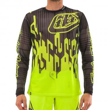 TROY LEE DESIGNS SPRINT AIR Long-Sleeved Jersey Black/Yellow 0