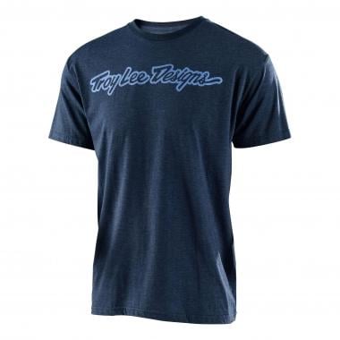 TROY LEE DESIGNS SIGNATURE T-Shirt Blue 0