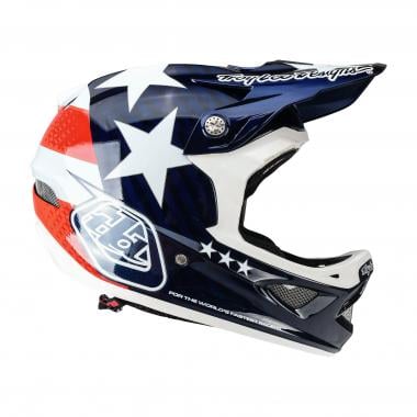 Casco TROY LEE DESIGNS D3 CARBON MIPS FREEDOM Azul 0