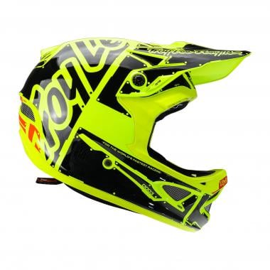 TROY LEE DESIGNS D3 FIBERLITE FACTORY Helmet Neon Yellow 0