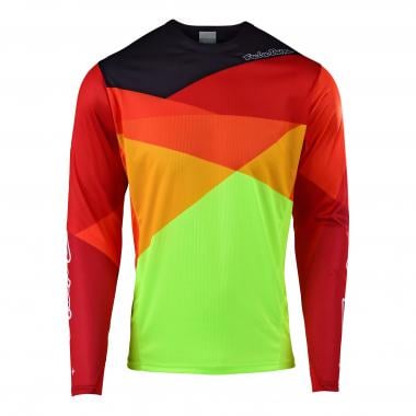 TROY LEE DESIGNS SPRINT JET Long-Sleeved Jersey Red/Yellow 0