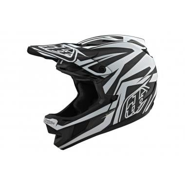 TROY LEE DESIGNS D4 CARBON MIPS SLASH MTB Helmet Black/White 0