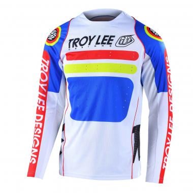 Maillot TROY LEE DESIGNS SPRINT Manches Longues Blanc TROY LEE DESIGNS Probikeshop 0