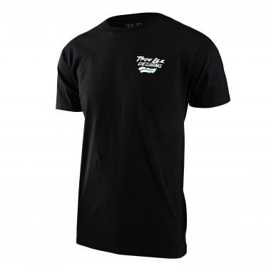 T-Shirt TROY LEE DESIGNS FEATHERS Preto 2022 0