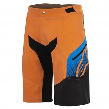 Pantaloni Corti ALPINESTARS PREDATOR Arancione/Blu 0