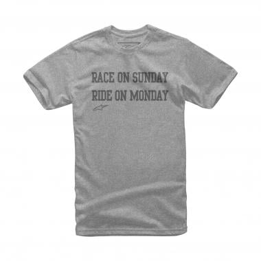 T-Shirt ALPINESTARS MONDAY Gris ALPINESTARS Probikeshop 0