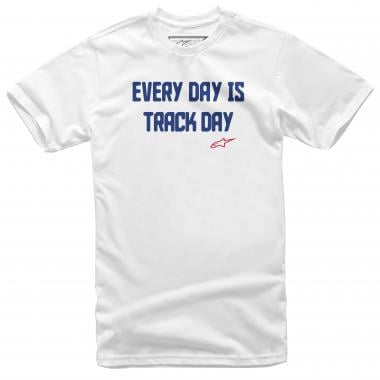T-Shirt ALPINESTARS TRACK DAY Branco 0