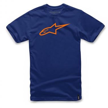 T-Shirt ALPINESTARS AGELESS CLASSIC Blu/Arancione 2019 0