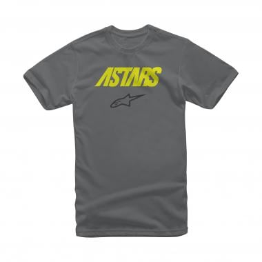 T-Shirt ALPINESTARS ANGLE COMBO Cinzento/Amarelo 2020 0