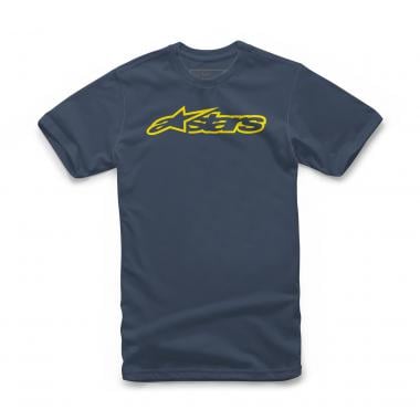 Camiseta ALPINESTARS BLAZE CLASSIC Azul/Amarillo 2020 0