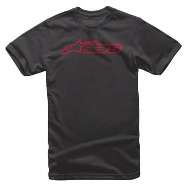T-Shirt ALPINESTARS BLAZE CLASSIC Nero/Rosso 2020 0