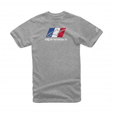 T-Shirt ALPINESTARS WORLD T. FRANCE Grau 2021 0