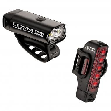 LEZYNE  MICRO DRIVE 500XL / STRIP DRIVE Front and Rear Lights 0