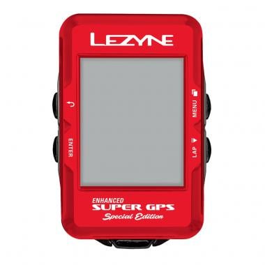 GPS LEZYNE SUPER SPECIAL EDITION Vermelho 0