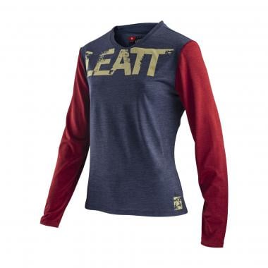 LEATT MTB 2.0 Women's Long-Sleeved Jersey Blue/Red  0