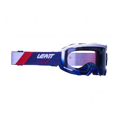 LEATT VELOCITY 4.5 IRIZ Goggles White/Blue Iridium Lens 0