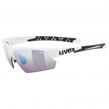UVEX SPORTSTYLE 224 Sunglasses White Colorvision Iridium Purple 0
