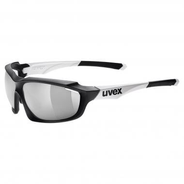 Sonnenbrille UVEX SPORTSTYLE 710 Schwarz/Weiß Selbsttönend Iridium 0