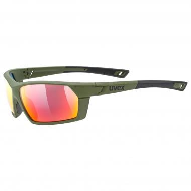 UVEX SPORTSTYLE 225 Sunglasses Mat Khaki Iridium 0