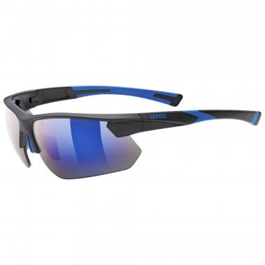 UVEX SPORTSTYLE 221 Sunglasses Black/Blue Iridium 0