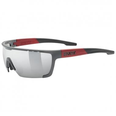 UVEX SPORTSTYLE 707 Sunglasses Grey/Red Iridium  0