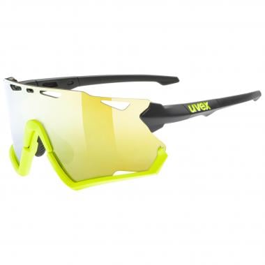 UVEX 228 Sunglasses Black/Yellow Iridium 0