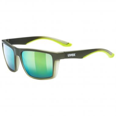 UVEX LGL 50 CV Sunglasses Matt Green Iridium 0