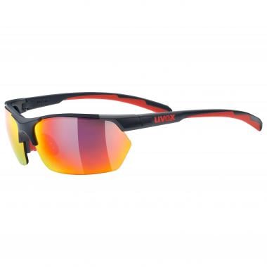UVEX 114 Sunglasses Grey/Matt Red Iridium 0