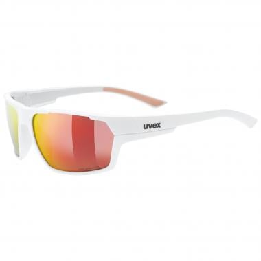 UVEX 233 P Sunglasses Matt White Iridium Polarized 0