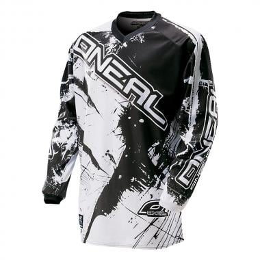 Maillot O'NEAL ELEMENT SHOCKER Manches Longues Noir/Blanc O'NEAL Probikeshop 0