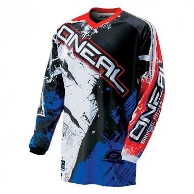 O'NEAL ELEMENT SHOCKER Long-Sleeved jersey Black/Blue/Red 0