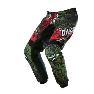 O NEAL ELEMENT VANDAL Pants Green/Red 0
