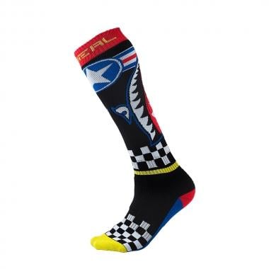 O'NEAL PRO MX WINGMAN Socks Black/Blue/Red/Yellow 0