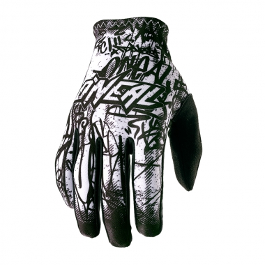 Handschuhe O NEAL MATRIX VANDAL Schwarz/Weiß 0