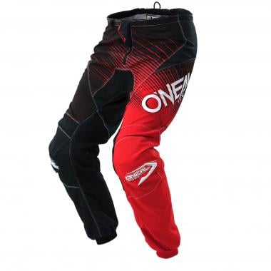 Pantaloni O'NEAL ELEMENT RACEWEAR Nero/Rosso 0