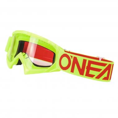 O'NEAL B-10 SOLID Kids Goggles Neon Yellow Transparent Lens 0