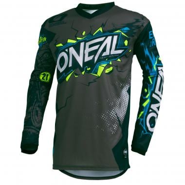 Maillot O'NEAL ELEMENT VILLAIN Manches Longues Gris O'NEAL Probikeshop 0