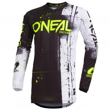 Maillot O'NEAL ELEMENT SHRED Manches Longues Blanc/Noir O'NEAL Probikeshop 0