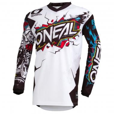 Maillot O'NEAL ELEMENT VILLAIN Enfant Manches Longues Blanc O'NEAL Probikeshop 0