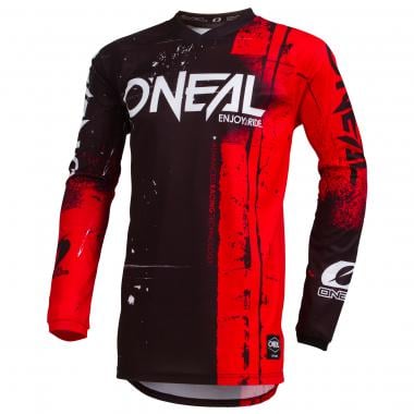 O'NEAL ELEMENT SHRED Kids Long-Sleeved Jersey Red 0