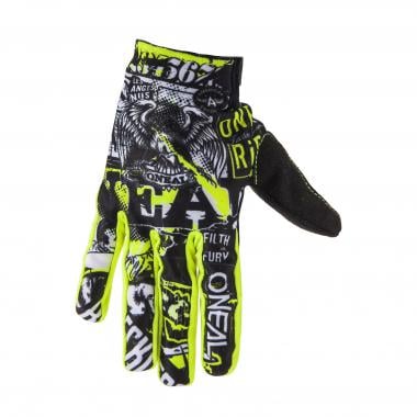 Handschuhe O'NEAL MATRIX ATTACK Kinder Schwarz/Gelb 0