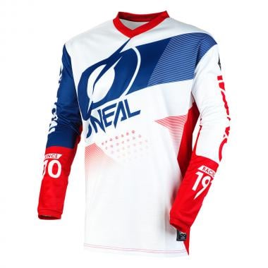Maillot O'NEAL ELEMENT FACTOR Enfant Manches Longues Rouge/Blanc O'NEAL Probikeshop 0