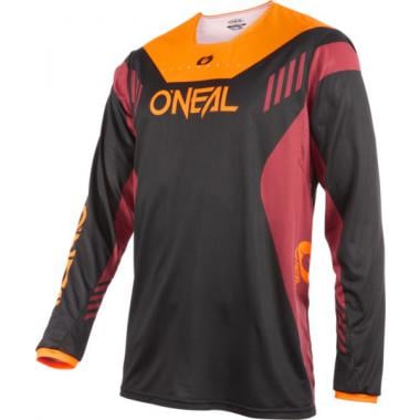 Maillot O'NEAL ELEMENT FR HYBRID Manches Longues Noir/Rouge O'NEAL Probikeshop 0