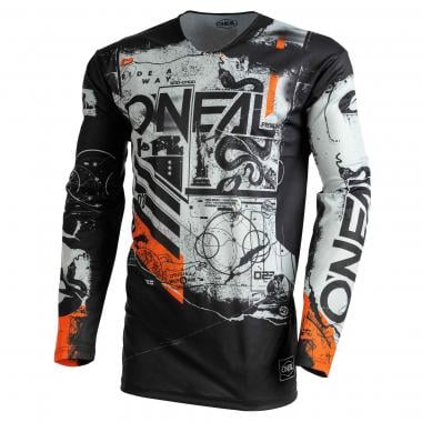 Maillot O'NEAL MAYHEM SCARZ Manches Longues Noir/Gris O'NEAL Probikeshop 0