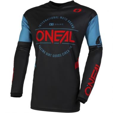 Maillot O'NEAL ELEMENT BRAND V.23 Manches Longues Noir/Rouge 2023 O'NEAL Probikeshop 0