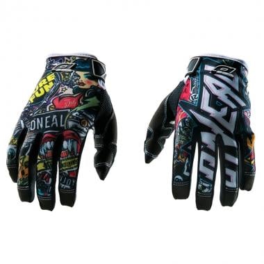 O'NEAL JUMP CRANK Gloves Black/Multicoloured 0