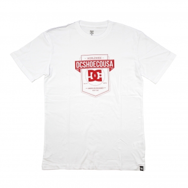 DC SHOES IRON HORSE T-Shirt White Red 0