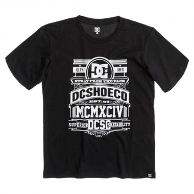 DC SHOES GRAVEYARD T-Shirt Black 0