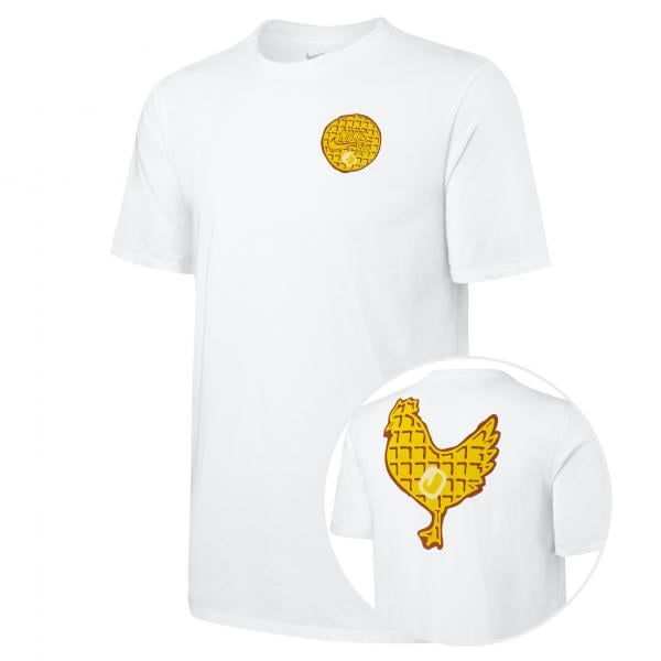 QS 2016 T-Shirt Probikeshop | NIKE White WAFFLES SB CHICKEN