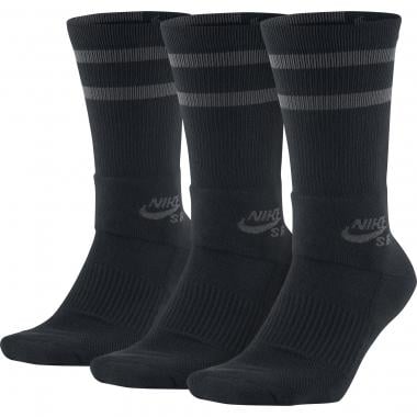 NIKE SB CREW 3 Pairs of Socks Black 0